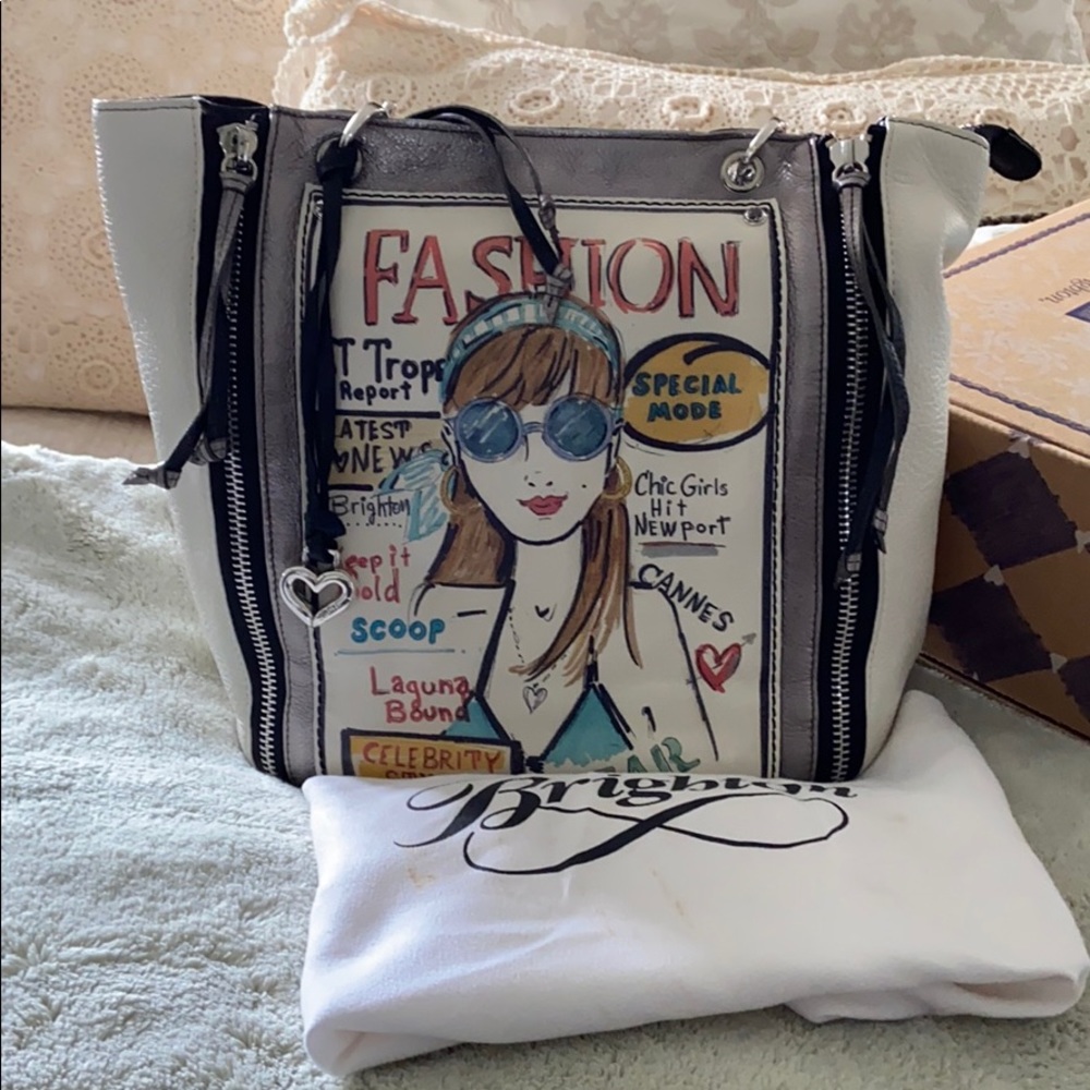EUC Brighton “Scoop” Fashionista Handbag
